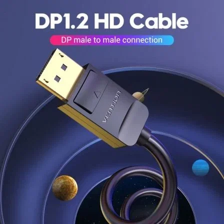 Vention Cable DisplayPort 1.2 HACBF 1m Negro